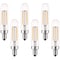 Luxrite T6.5 LED Light Bulbs 5W 60W Equivalent 500LM 3000K Soft White Dimmable E12 Candelabra Base, 6PK LR21657-6PK - alternate 1